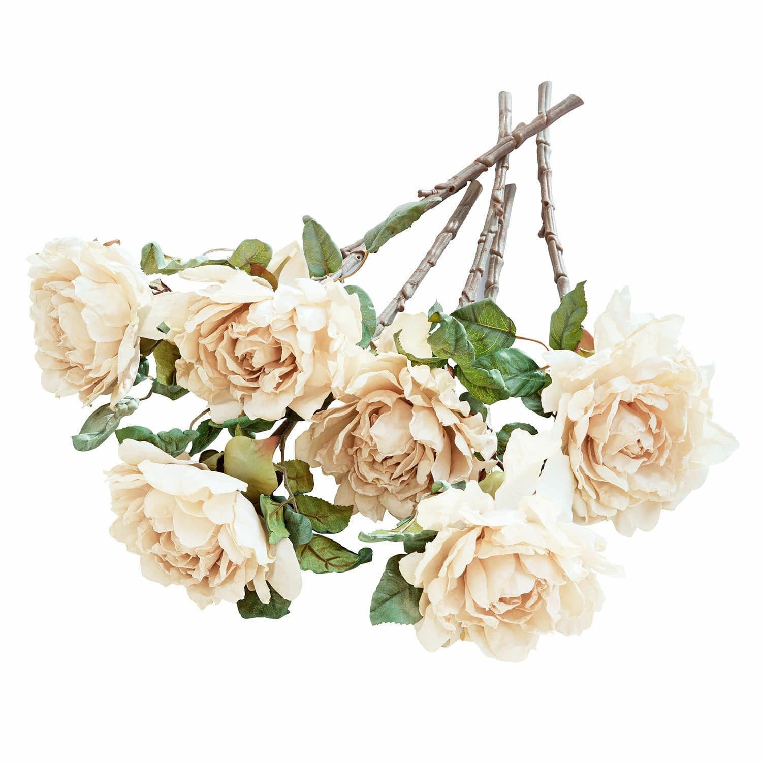 Mirabeau Kunstblume Deko-Blume 6er Set creme - Bild 2