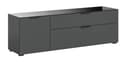 xonox.home Kommode Anthrazit Softclose Glasabsetzung Modern Bild 2