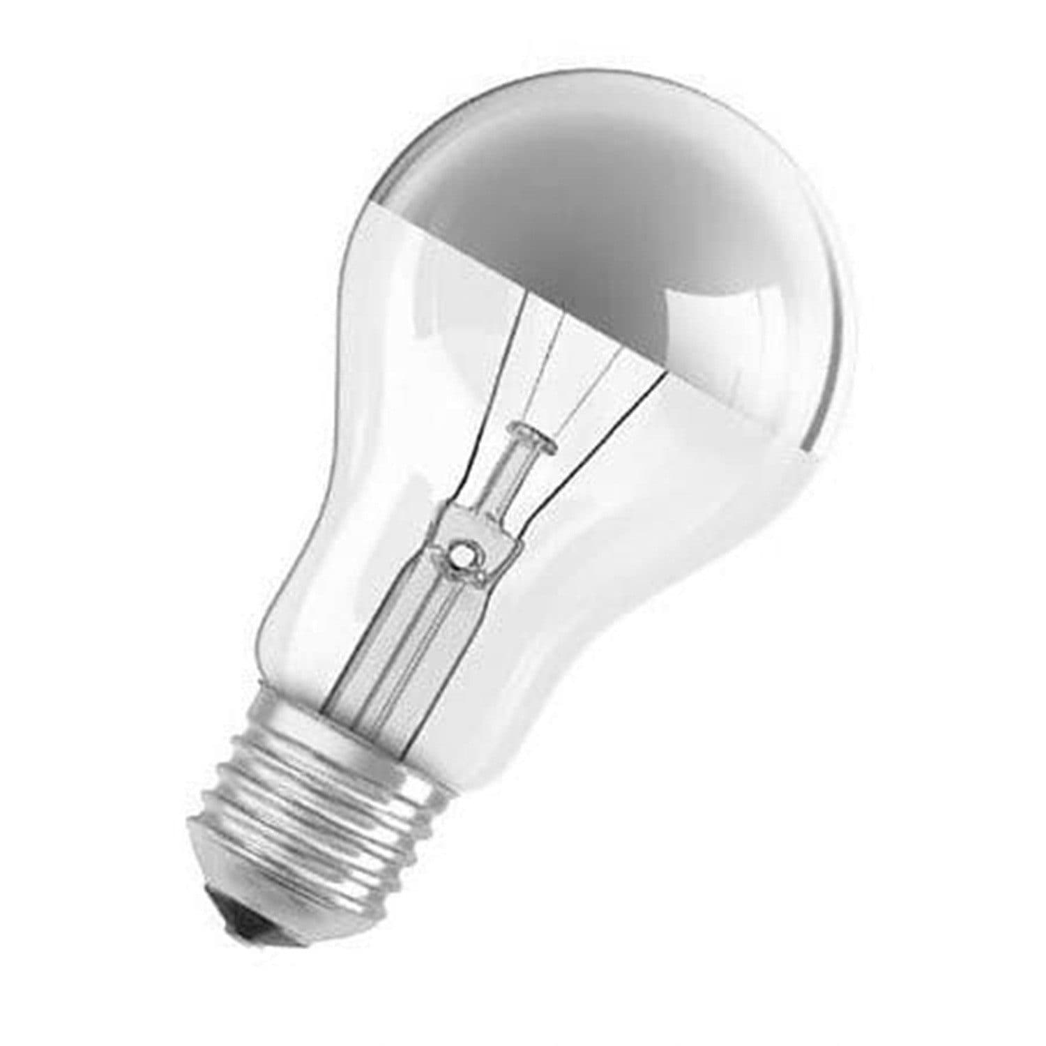 Osram Spezialleuchtmittel Kopfspiegellampe E27 silber dimmbar