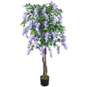 Decovego Kunstbaum Blauregen 160 cm mit Echtholz Bild 2