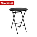 Floordirekt Klapptisch Toyama Ø 60 cm Schwarz Bild 2