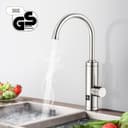 HOMELODY Elektrischer Küchenwasserhahn mit Durchlauferhitzer 3300W Digitalanzeige Bild 2