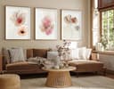 Wallity 3-teiliges gerahmtes MDF-Wandbild 20x30 cm Bild 2