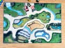 SkippiDoo Spielteppich Zoo 3D-Optik Bunt Kinderzimmer Bild 2