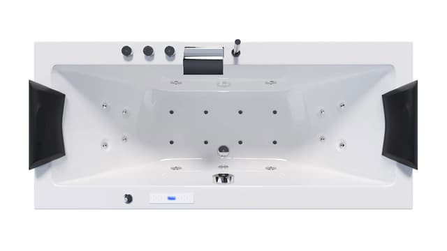 Magnolia Home Whirlpool-Badewanne Deus Universal Premium Blau, Grün, Rot Acryl