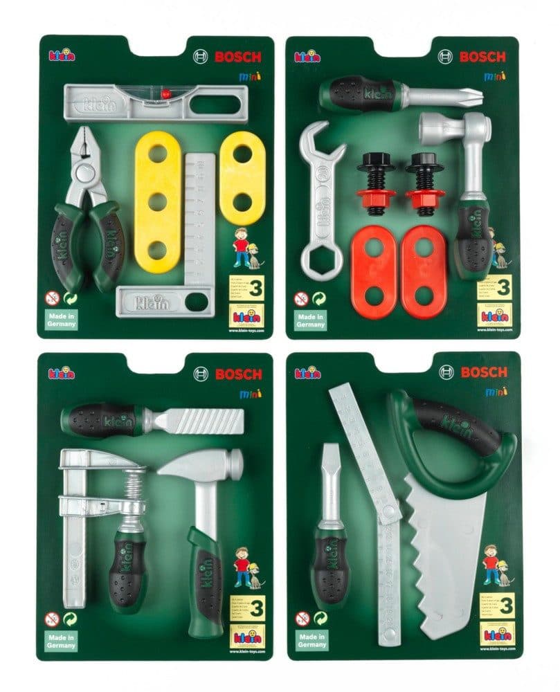 Theo Klein Spiel-Werkzeugstation 8007 BOSCH Werkzeugkarte Bunt