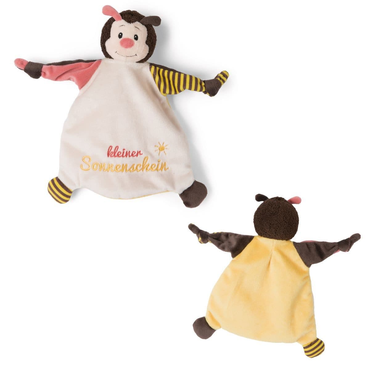 NICI Schmusetuch Biene Kleiner Sonnenschein Gelb