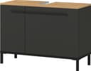 Waschbeckenunterschrank GERMANIA Yonkers Grau Braun Bild 2