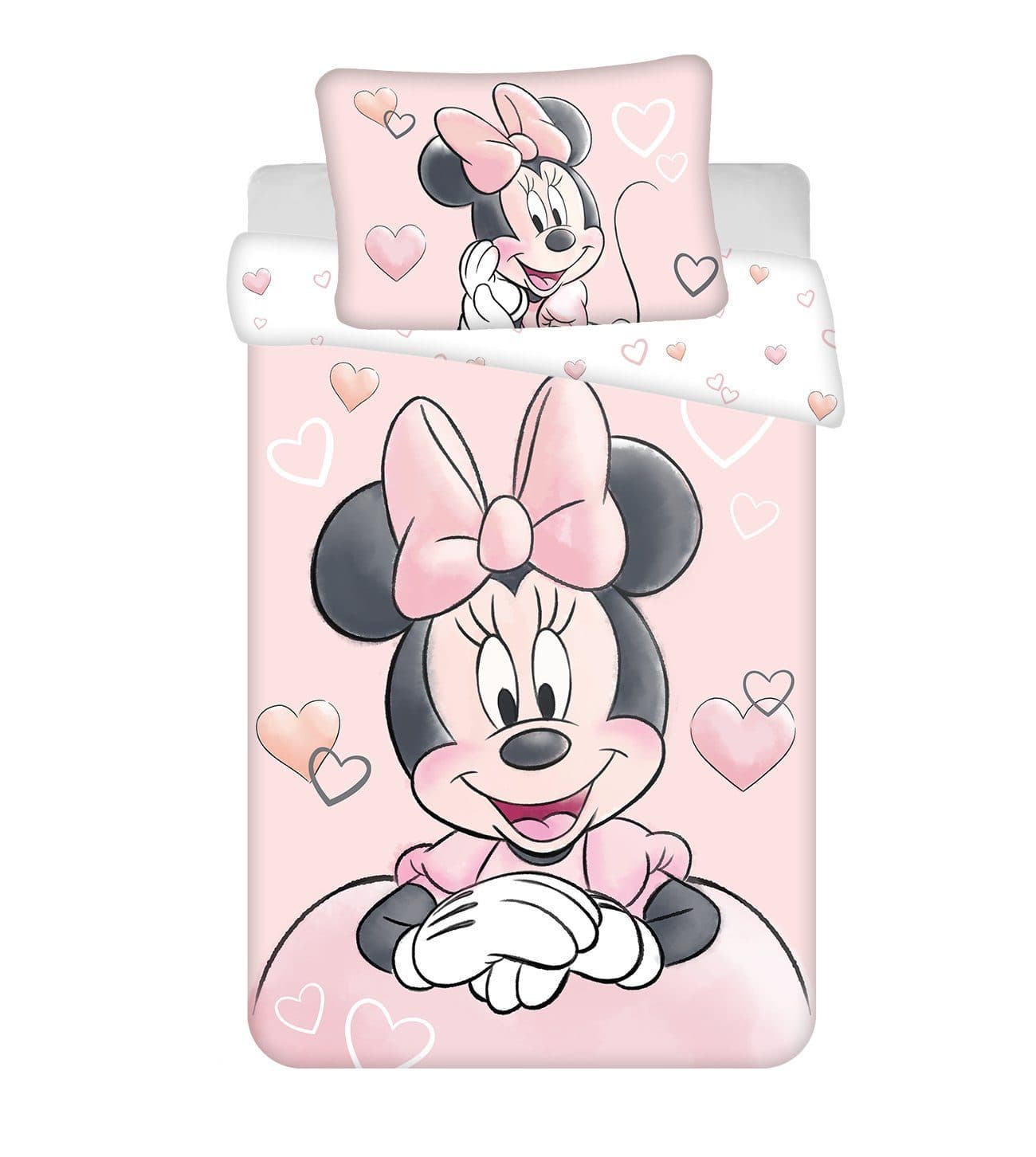 Disney Minnie Mouse Babybettwäsche Wendebettwäsche Rosa 2-teilig - Bild 2