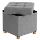SONGMICS Sitzhocker mit Stauraum 38 cm Bild 2