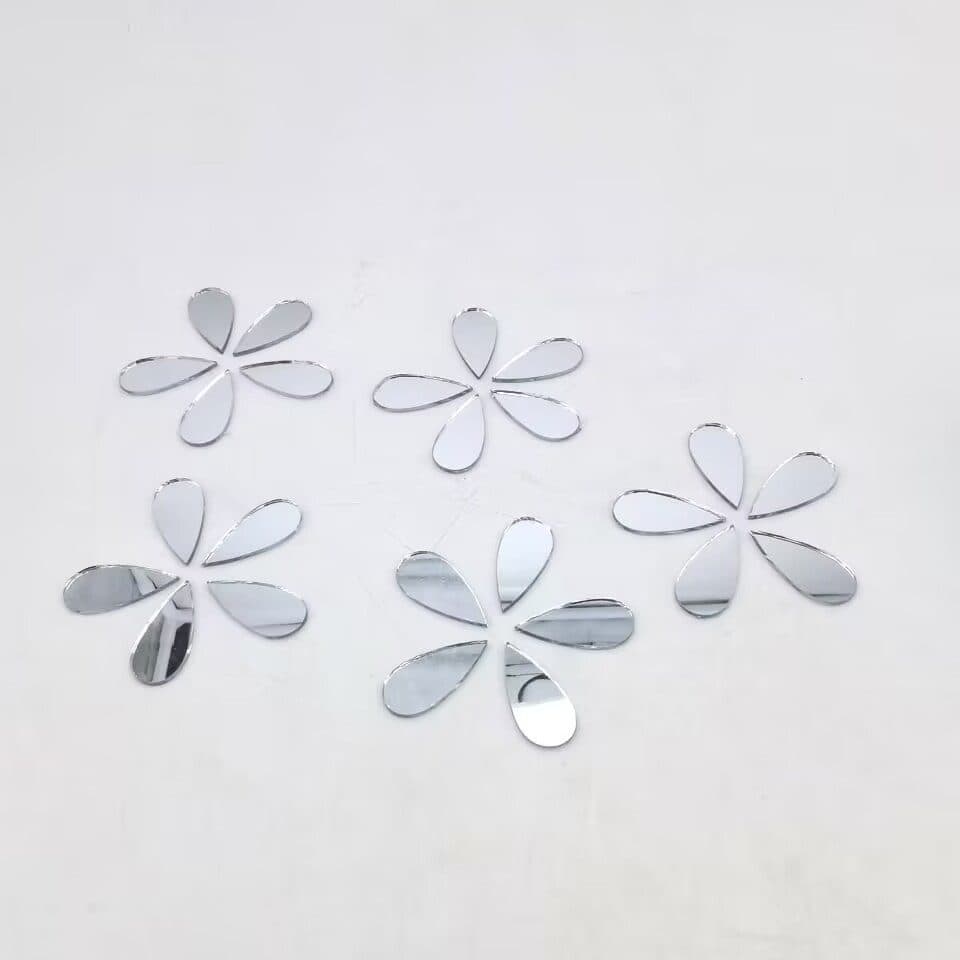 Armena Spiegelfliesen Mosaik Glas-Spiegel Blüten- & Tropfenform Basteln - Bild 2