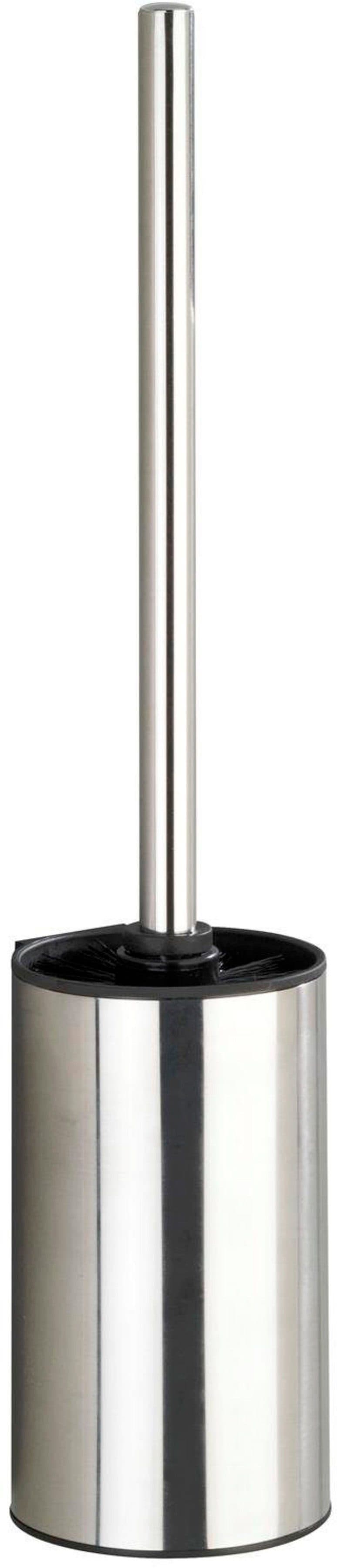WENKO WC-Garnitur Detroit Edelstahl Schwarz Turbo-Loc - Bild 2