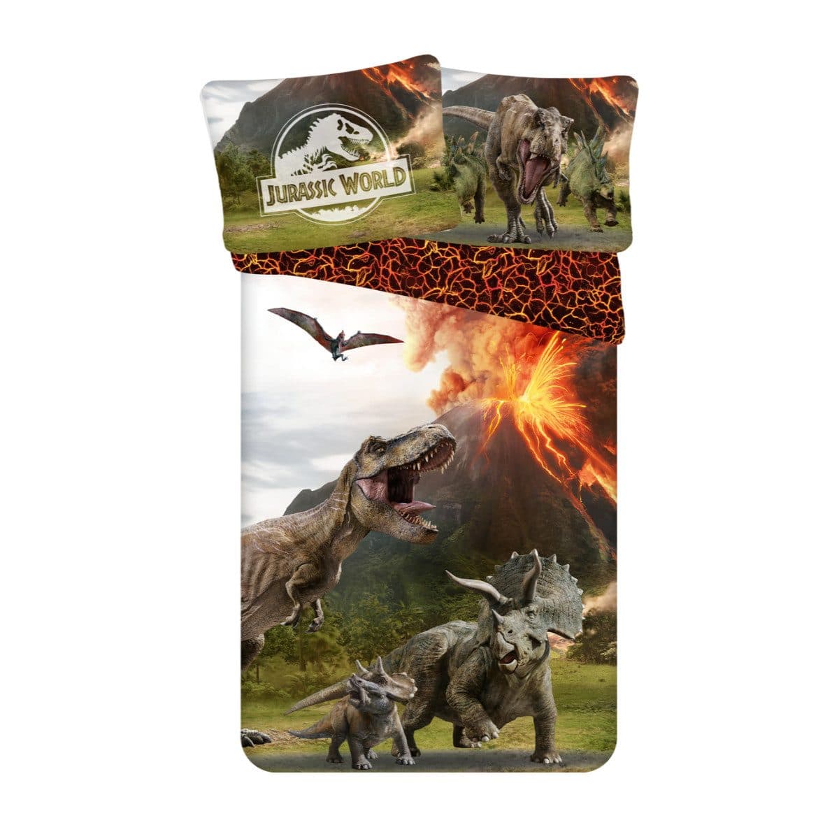 Jurassic World Bettwäsche-Set 100% Baumwolle - Bild 2