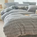 wohnTRAUM24 Winter Plüsch Bettwäsche Grau Kuscheldecke Bild 2