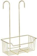 WENKO Duschregal Milo Gold Dusch-Caddy ohne Bohren Edelstahl Bild 2