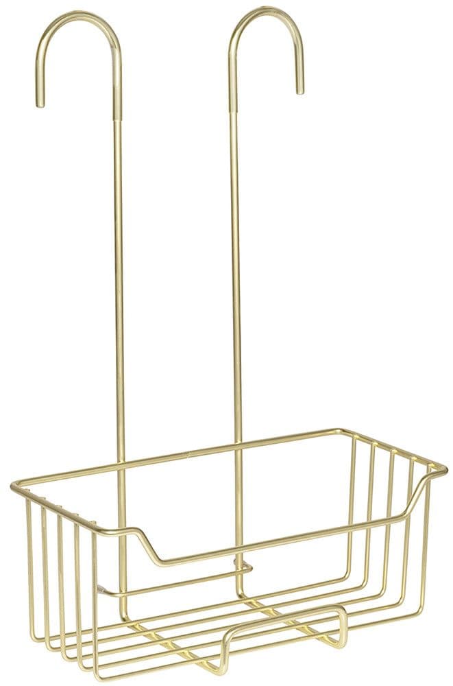WENKO Duschregal Milo Gold Dusch-Caddy ohne Bohren Edelstahl - Bild 2