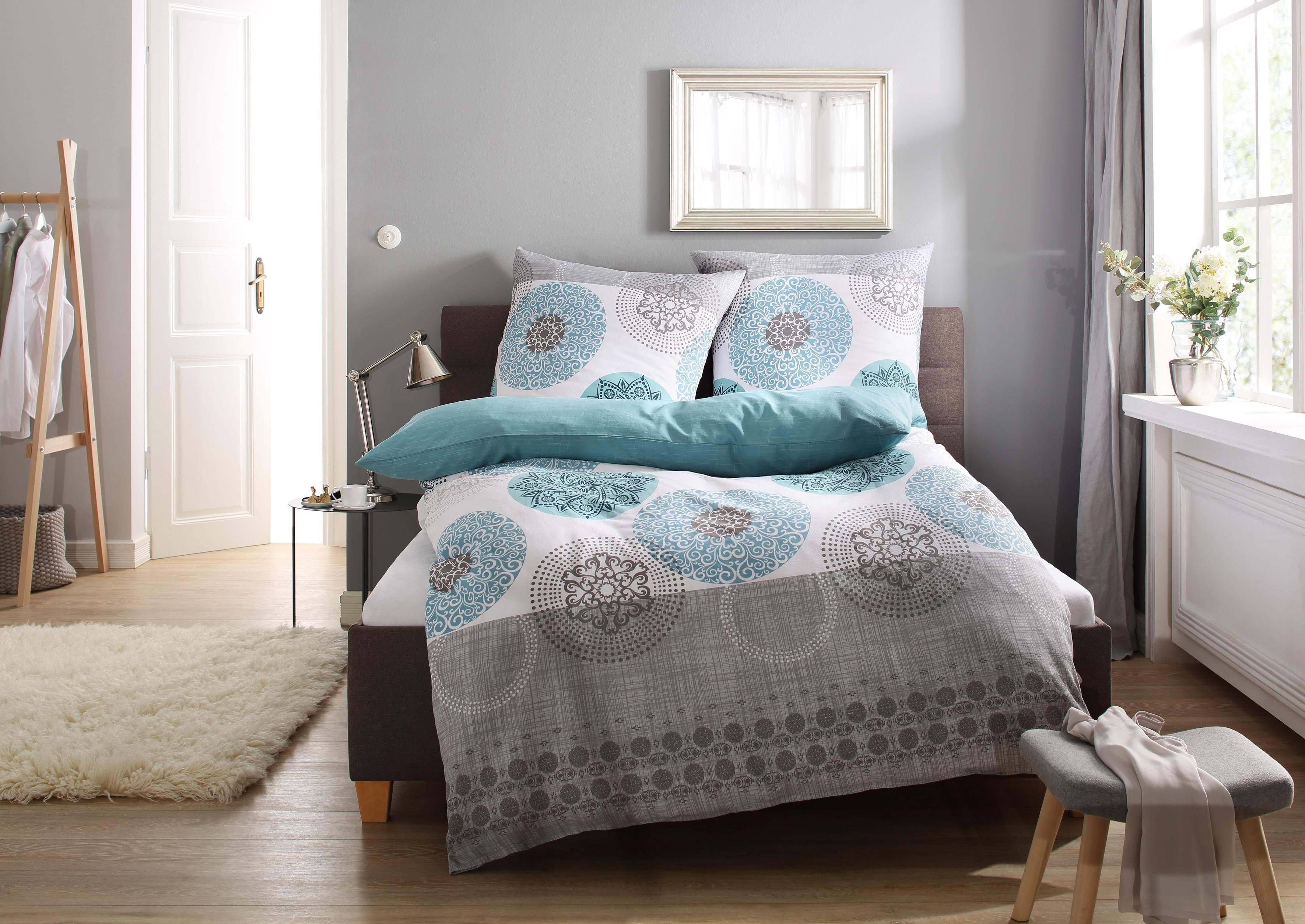 OTTO home Bettwäsche Tesso Ornamente Polycotton recycelt 3-teilig - Bild 2
