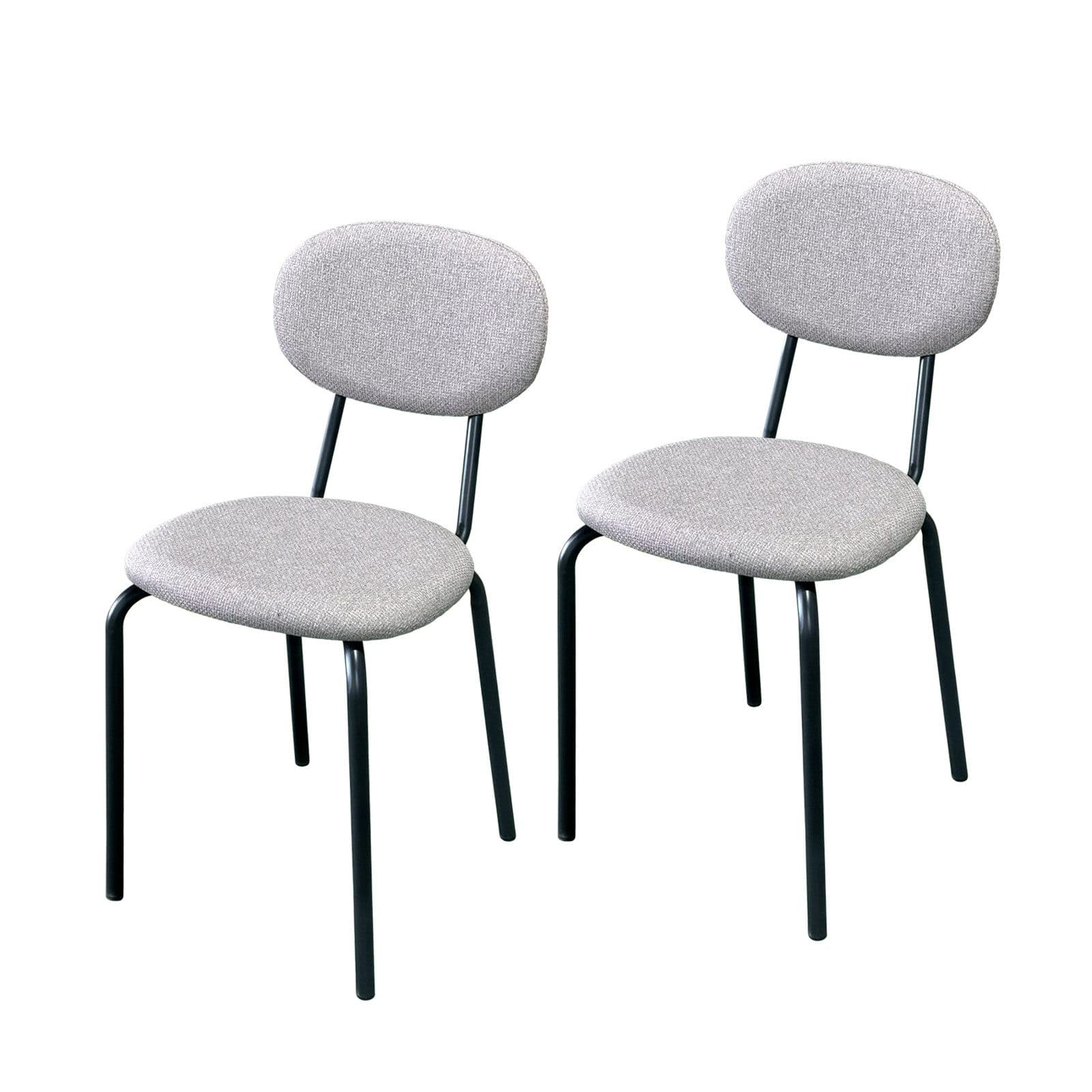 HTI-Living Esszimmerstuhl Anella Cappucchino 2er-Set Leinenoptik - Bild 2