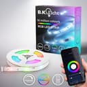 B.K.LICHT LED Stripe 10m RGBIC Smart WiFi App Steuerung Weiß Bild 2