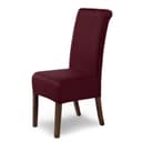 Scheffler-Home Stuhlhusse Moderner Stuhlbezug Marie Bordeaux mit Lotuseffekt Bild 2