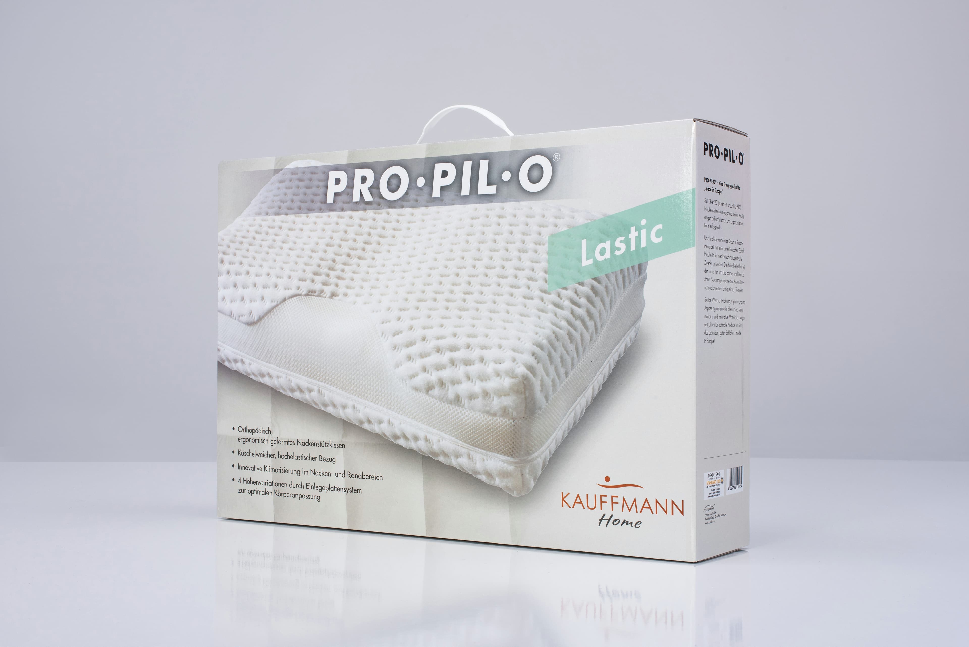 PRO PIL O Nackenstützkissen Lastic Komfort-Kaltschaum Orthopädisch - Bild 2