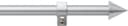 Gardinenstange GOOD LIFE Emmi Silber Ausziehbar 70-120cm Eisen Bild 2