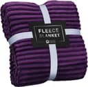 Wohndecke Mikrofaser 150x200 cm Violett Anti-Pilling Five Stars United Bild 2
