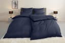 OTTO HOME Bettwäsche Mila Marineblau 135x200 cm Mako-Satin Bild 2