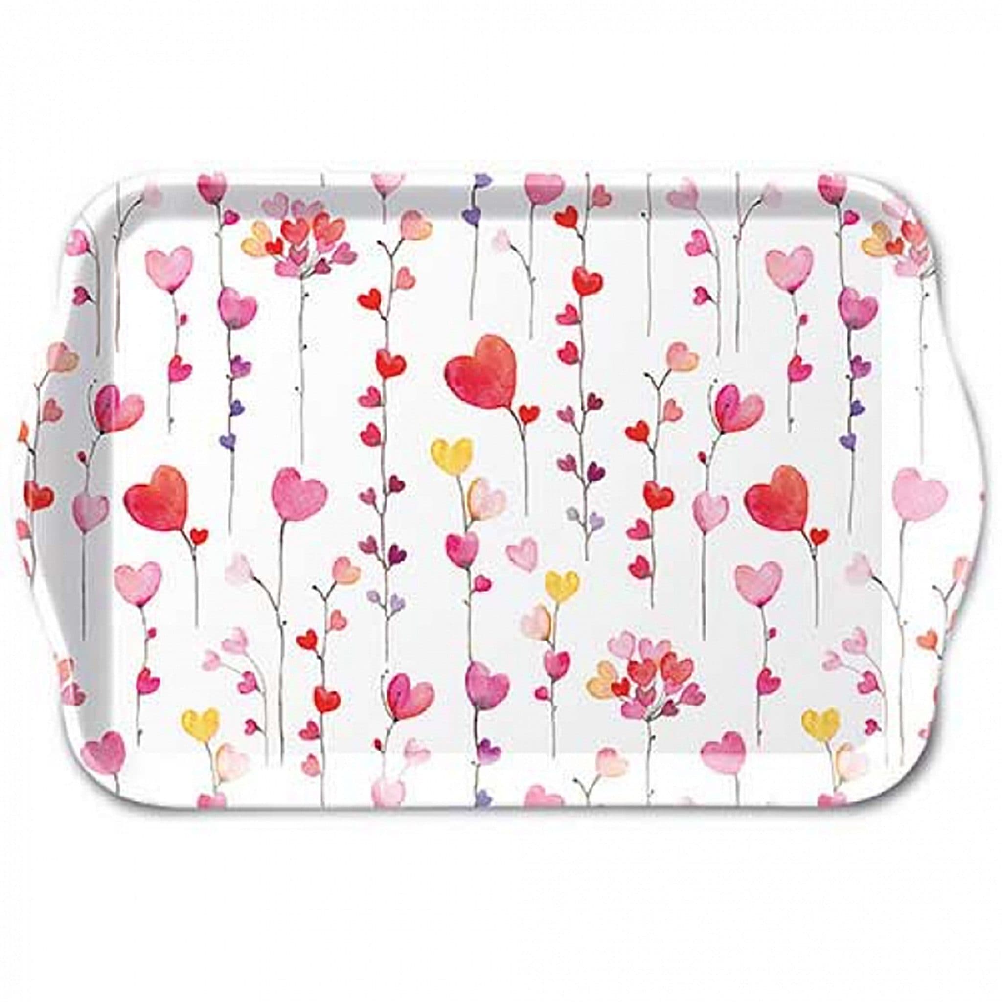 Ambiente Luxury Paper Products Dekotablett Herzmotiv 21x13cm