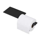 Mai & Mai Toilettenpapierhalter mit Ablage & Endehaken Edelstahl Schwarz/Weiß Bild 2