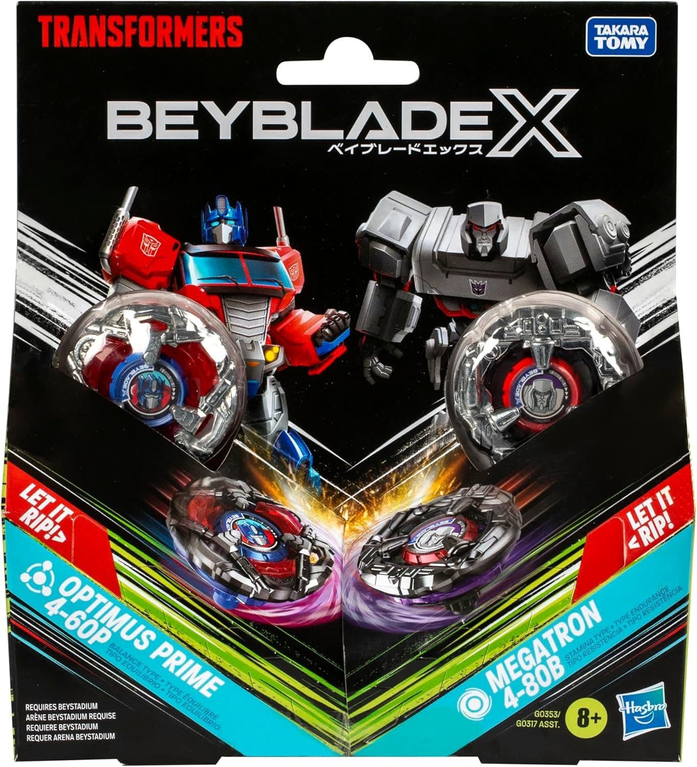 Hasbro Beyblade X Transformers Optimus Prime 4-60P - Bild 2