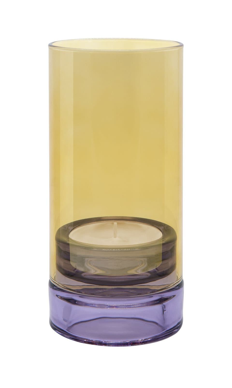 Remember Windlicht LYS Lilac Color-Blocking-Design