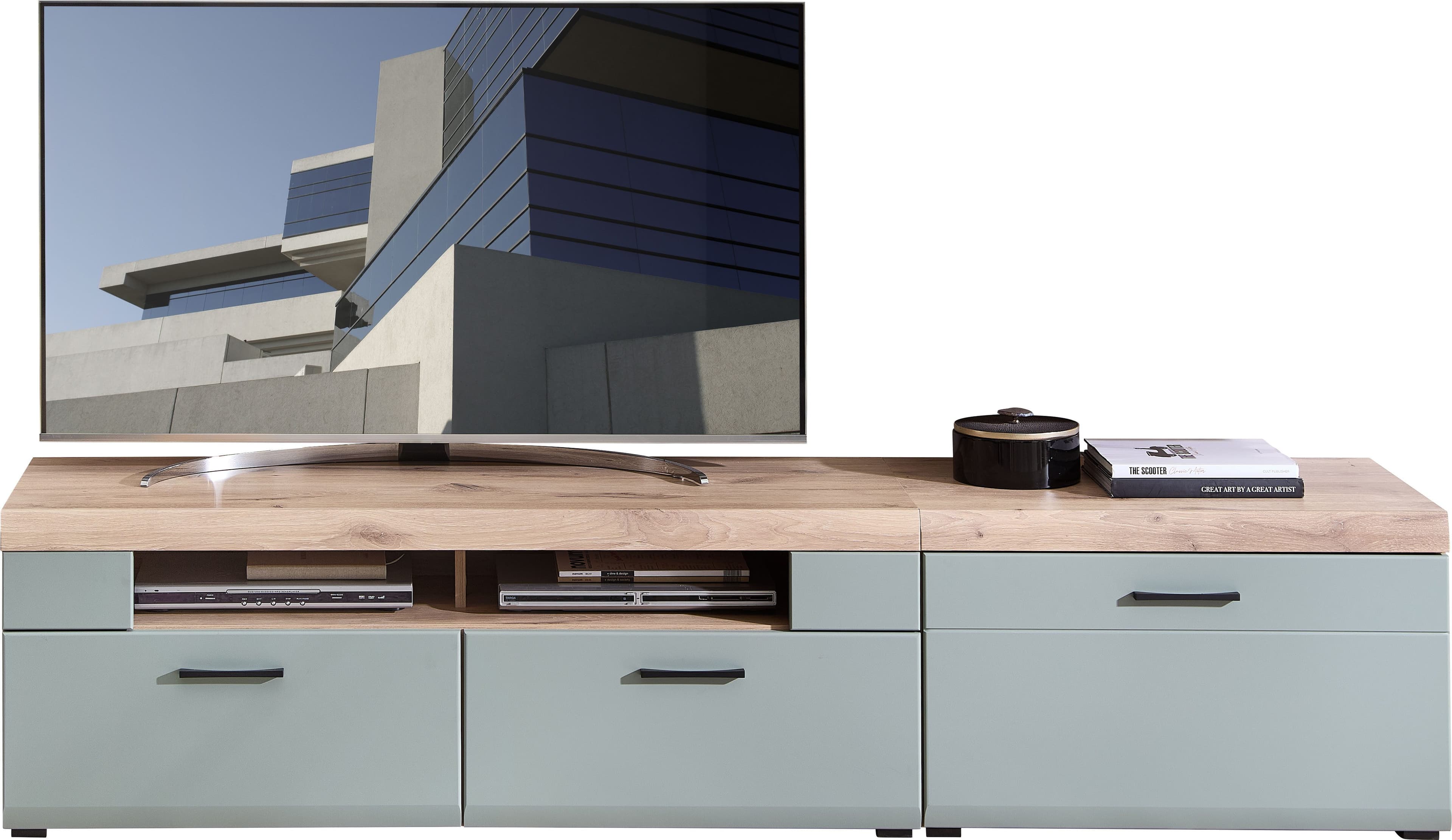 Innostyle TV-Schrank FUN PLUS II Grün Softclose ABS Kantenschutz - Bild 2
