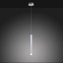 JUST LIGHT Pendelleuchte Bruno grau Aluminium-Optik Bild 2