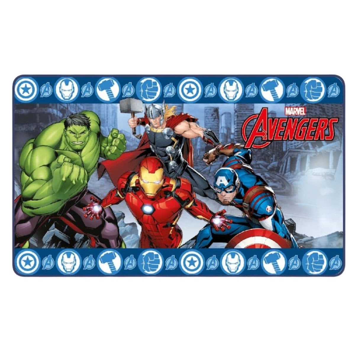 The AVENGERS Teppich Komfort Matte 45x75cm Schaumstoff