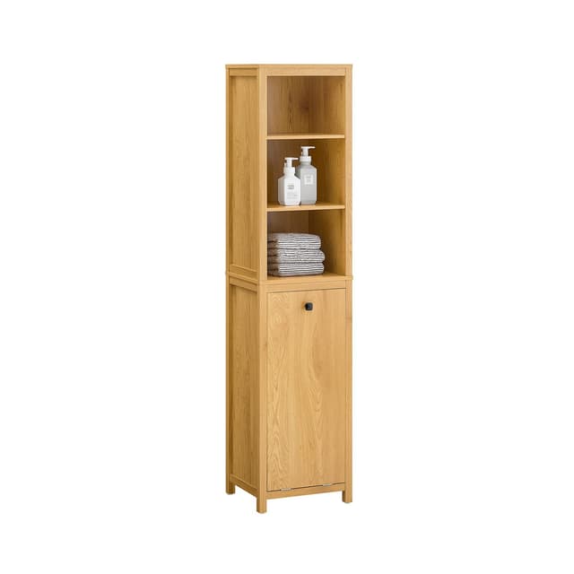 Badezimmerschrank mit Wäschesack - Praktische Aufbewahrungslösung