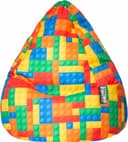 Sitting Point Sitzsack Bricks Cat XL Bunt Digitaldruck Bild 2