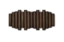 Umbra Wandgarderobe Picket Rail 5 Haken Walnuss Antik Kiefer Bild 2