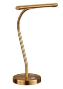 TRIO LEUCHTEN LED Tischleuchte Curtis Messing Modern Flexarm Touch Bild 2
