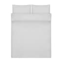 M-Diamant Bettbezug Set 200x200 cm 100% Baumwolle Hellgrau Bild 2