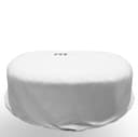 mSpa Whirlpool Abdeckplane Nylon 195x100x70 cm Grau Bild 2