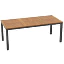 COSTWAY Gartentisch Akazienholz Esstisch für 8 Personen Bild 2