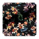 novely® Stoff OXFORD 210D D206 Bunter Blumenmix Auf Schwarz Printstoff Outdoor Bild 2