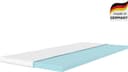 ÄLGDRÖM Lasse Gelschaum Topper Transparent Weiß Coolmax Bezug Bild 2