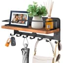 Refined Living Schlüsselbrett Holz mit 7 Haken Bild 2