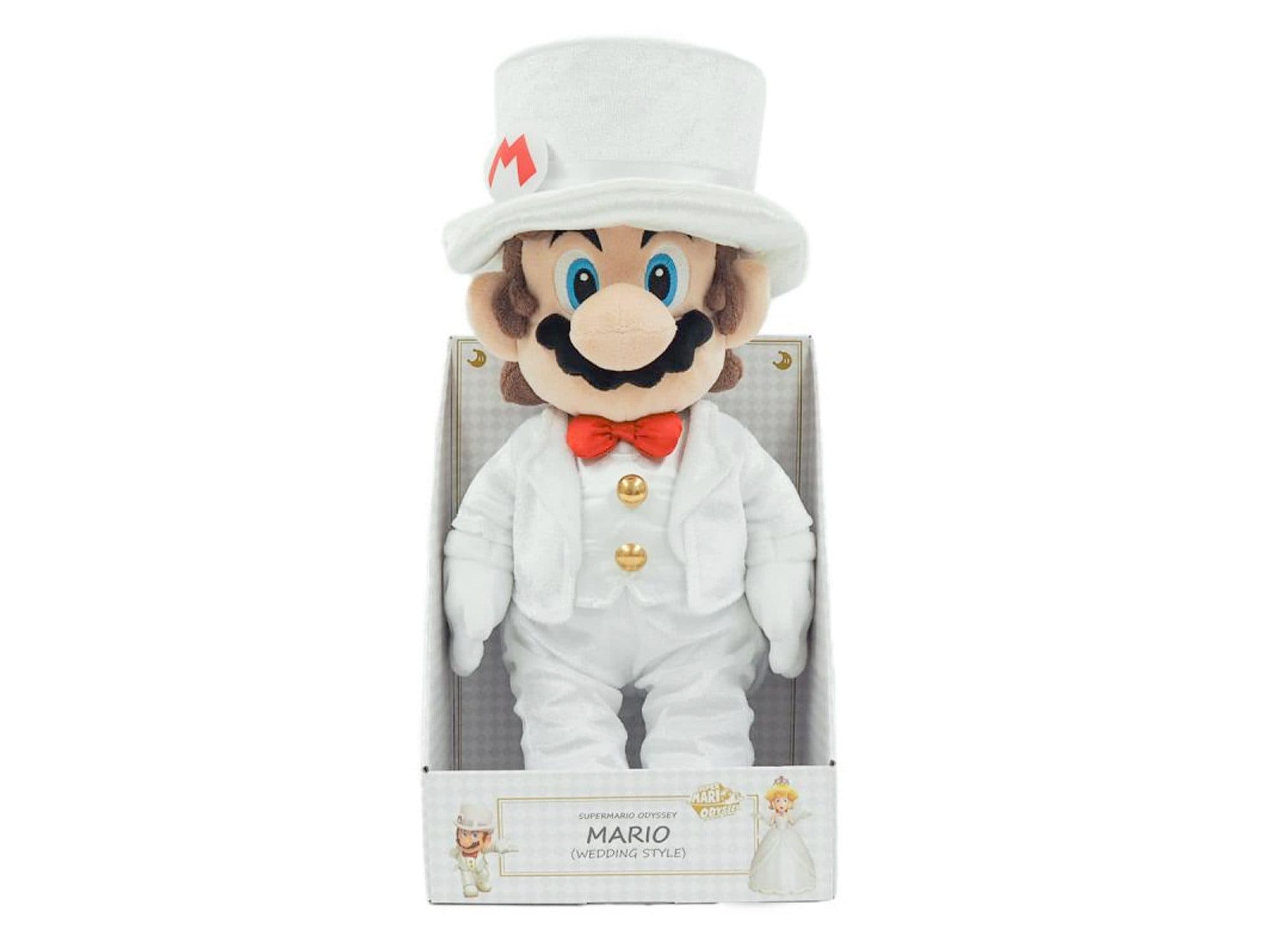 Super Mario Plüschfigur Peach Bräutigam 40 cm