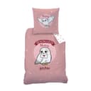 MTOnlinehandel Harry Potter Bettwäsche Fly Hedwig Rosa Weiß 100% Baumwolle Bild 2