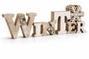 LB H&F Lilienburg Deko-Schriftzug WINTER Holz Natur Bild 2