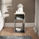 Vicco Nachtschrank Elios Anthrazit/Goldkraft Eiche Bild 2