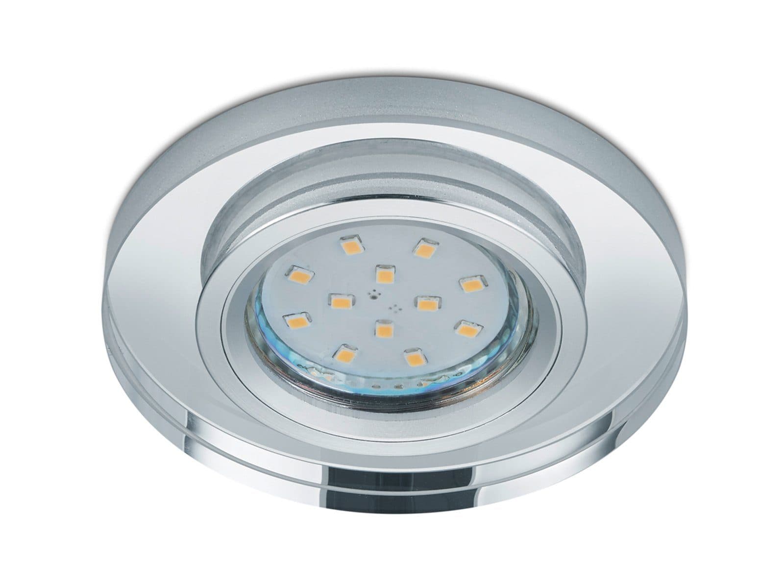 TRIO Leuchten LED Einbaustrahler Dimmbar Warmweiß Silber - Bild 2